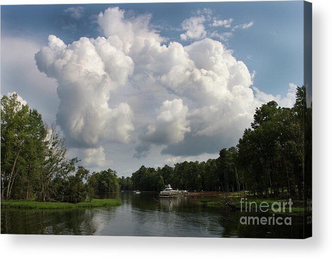 Scenic Acrylic Print featuring the photograph Big Sky by Skip Willits