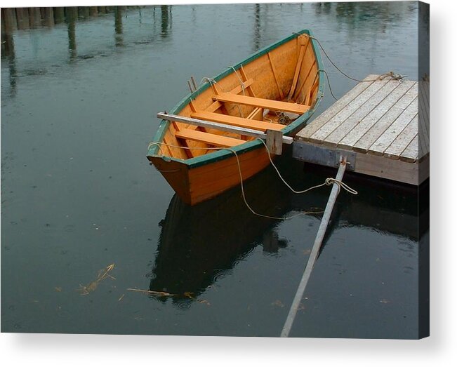 Dory Acrylic Print featuring the photograph BOATS In a class of its own by William OBrien