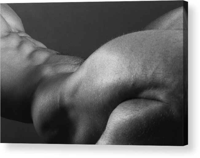Male Acrylic Print featuring the photograph Bodyscape by Thomas Mitchell