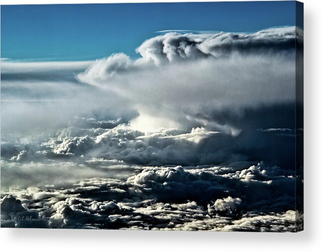 Clouds Acrylic Print featuring the photograph Clouds by Christopher Holmes