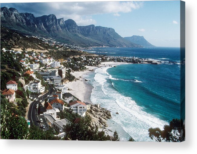 Surf Acrylic Print featuring the photograph Coast Near Capetown by Carl Purcell