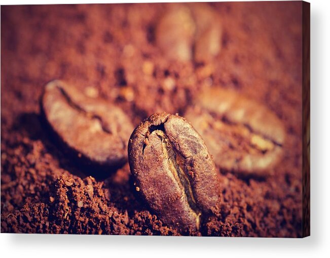 Coffee Acrylic Print featuring the photograph Coffee time by Martin Capek