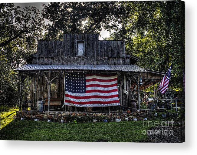 Country Store Acrylic Print featuring the photograph Country Store by Bob Hislop