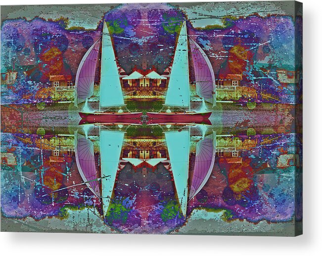 Abstract Acrylic Print featuring the photograph Days Gone By VII by Aurelio Zucco