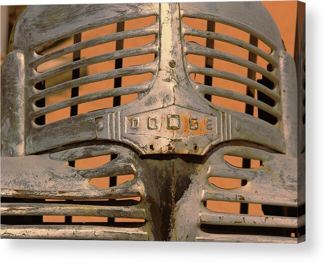 Grill Acrylic Print featuring the photograph Dodge by Douglas Settle