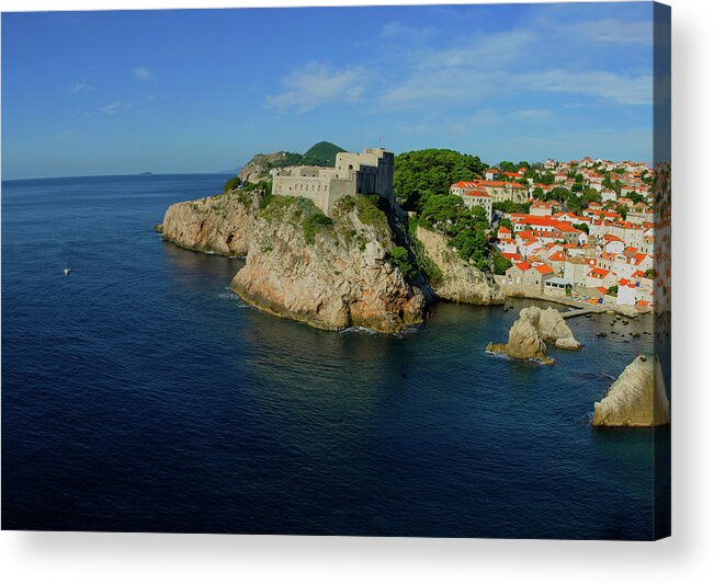 Croatia Acrylic Print featuring the photograph Dubrovnik, Croatia #3 by Richard Henne