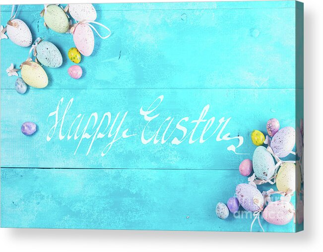 Easter Acrylic Print featuring the photograph Easter Card by Anastasy Yarmolovich