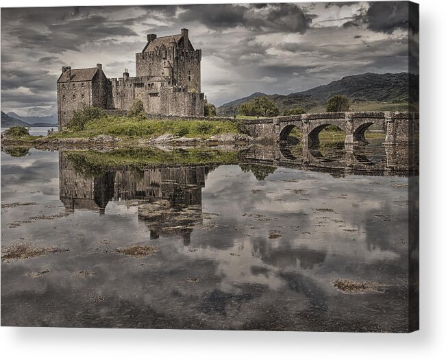 Scotland Acrylic Print featuring the photograph Eilean Donan Castle 3 by Wade Aiken