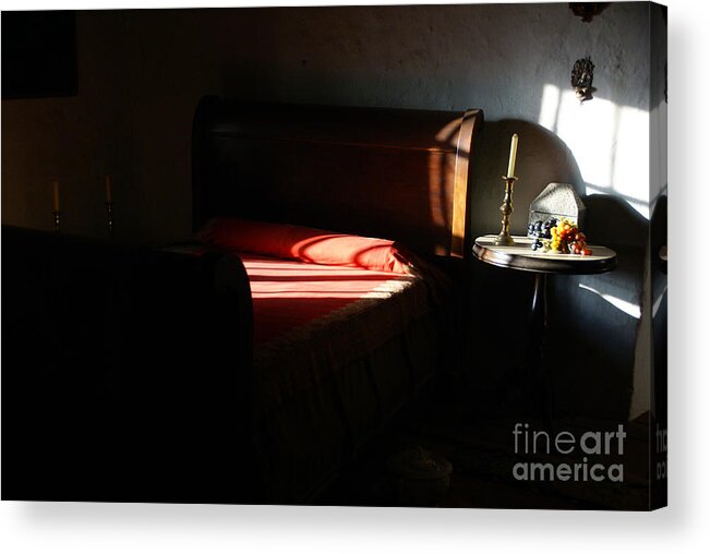 Light Acrylic Print featuring the photograph En La Casa de Estudillo by Linda Shafer