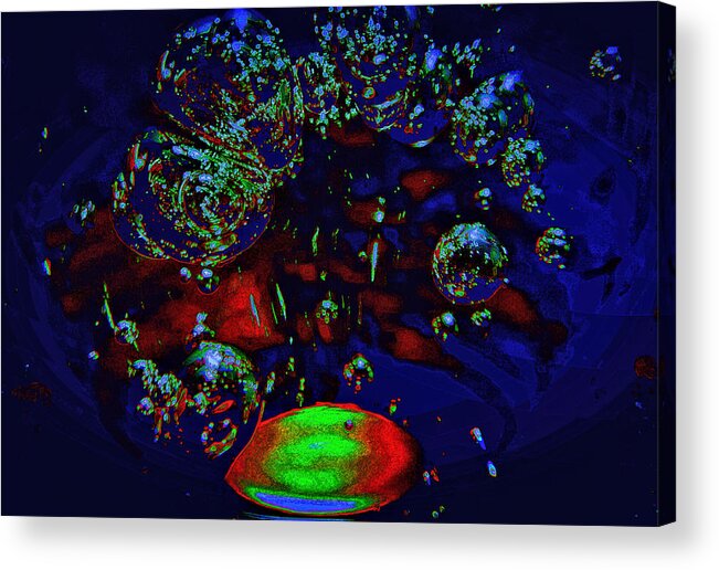 Escape From Waterworld Acrylic Print featuring the photograph Escape From Waterworld by James Stoshak