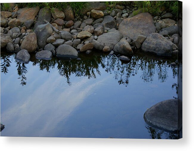 Reflections Acrylic Print featuring the photograph Evening Reflections by Lois Lepisto