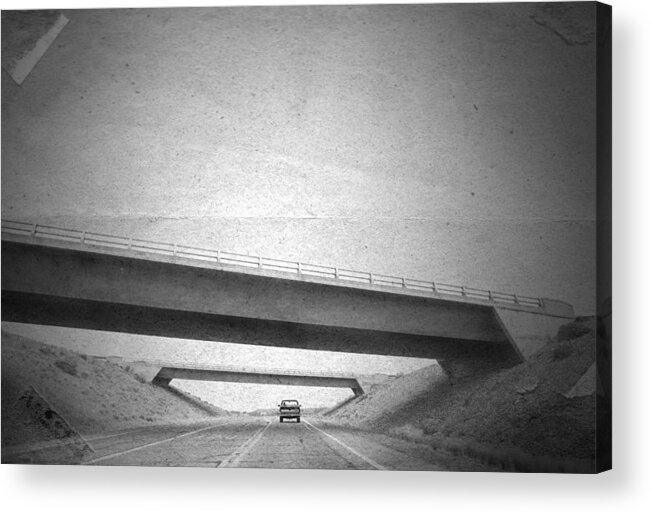 Bridge Acrylic Print featuring the photograph few by Mark Ross