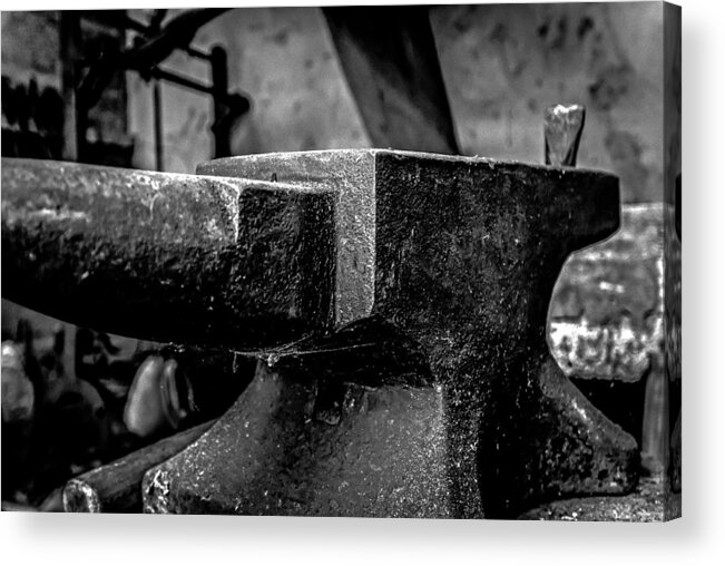 Abstract Acrylic Print featuring the photograph Fine Art Black and White-185 by Joseph Amaral