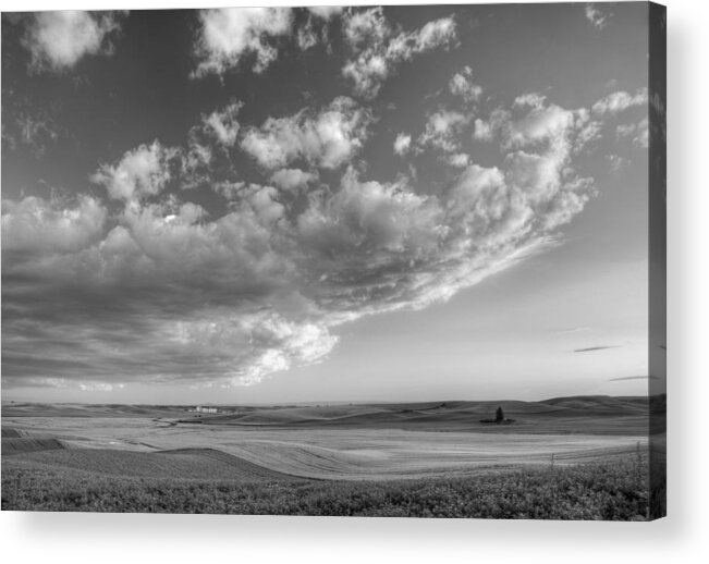Outdoors Acrylic Print featuring the photograph Genesee Country B and W by Doug Davidson