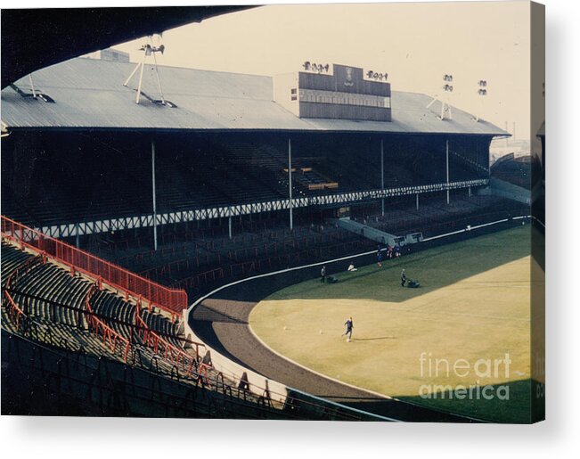  Acrylic Print featuring the photograph Glasgow Rangers - Ibrox - South Stand 1 - Leitch - 1970s by Legendary Football Grounds