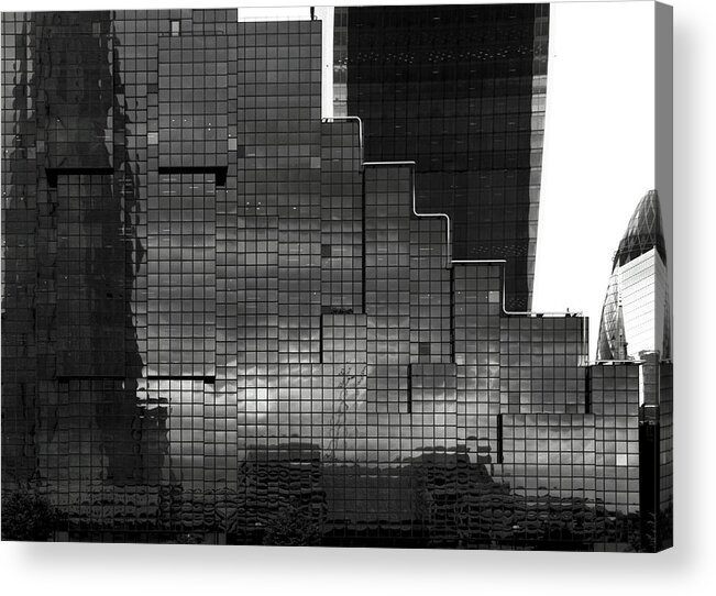 Stairs Acrylic Print featuring the photograph Glass stairs by Emme Pons