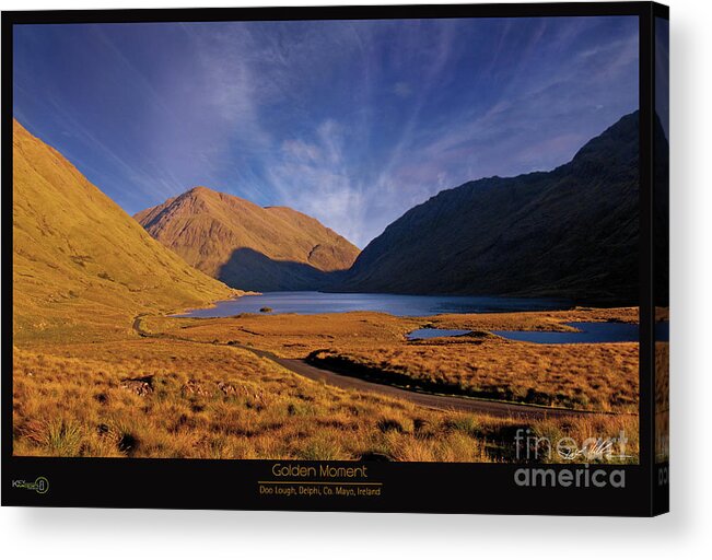 Kerstin Hellmann Acrylic Print featuring the photograph Golden Moment by Key Media Photography