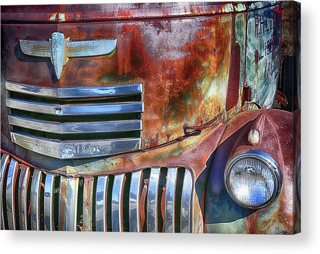 Rust Acrylic Print featuring the photograph Grilling with Rust by Art Cole