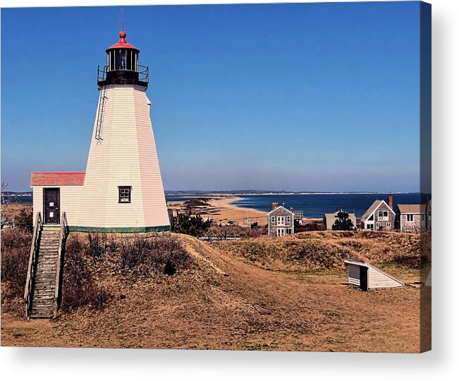 Lighthouses Acrylic Print featuring the photograph Gurnet Lighthouse by Janice Drew