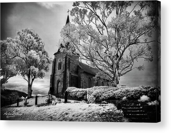 Church Acrylic Print featuring the photograph H E R I T A G E by Andrew Dickman