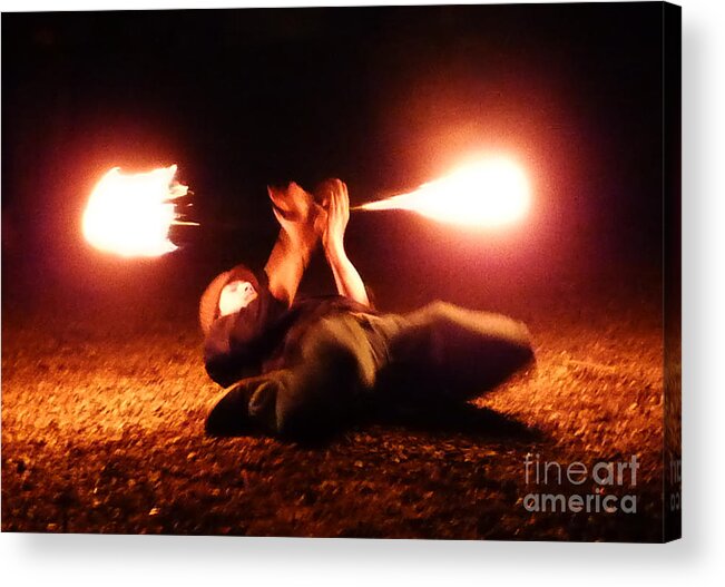  Fire Acrylic Print featuring the photograph Hot by JoAnn SkyWatcher