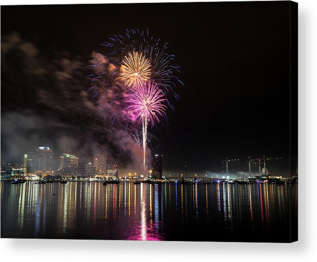 Photosbymch Acrylic Print featuring the photograph Independence Day by M C Hood