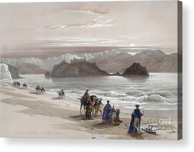1839 Acrylic Print featuring the drawing Isle Of Graia, 1839 by Granger