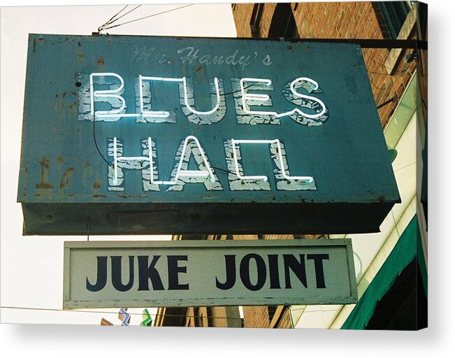 Blues Acrylic Print featuring the photograph Juke Joint by Jame Hayes