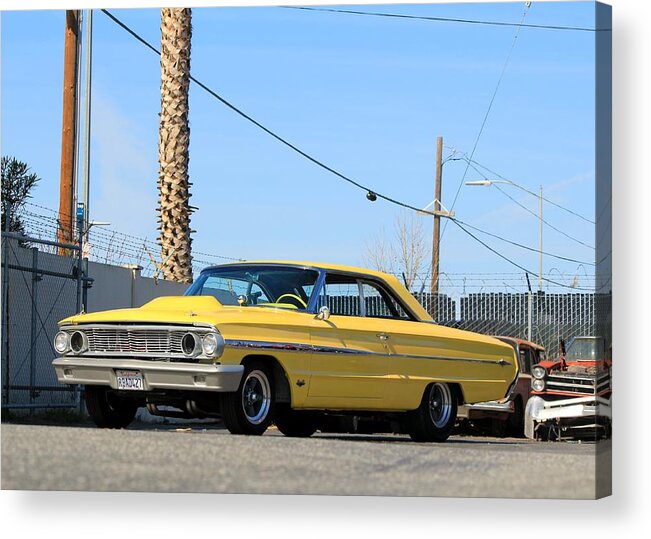 Ford Acrylic Print featuring the photograph Lightweight 427 by Steve Natale