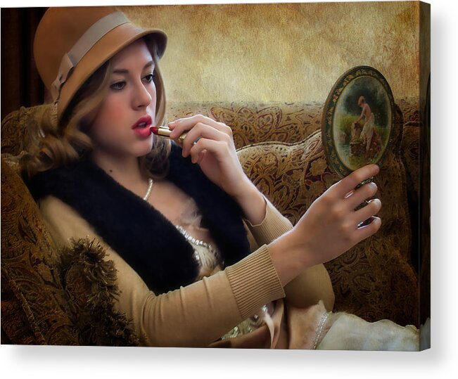  Acrylic Print featuring the photograph Lipstick by Jean Hildebrant