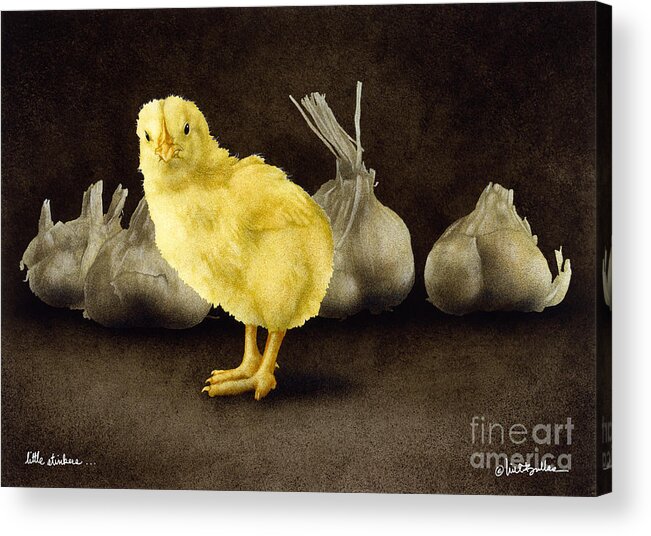 Will Bullas Acrylic Print featuring the painting Little Stinkers... by Will Bullas