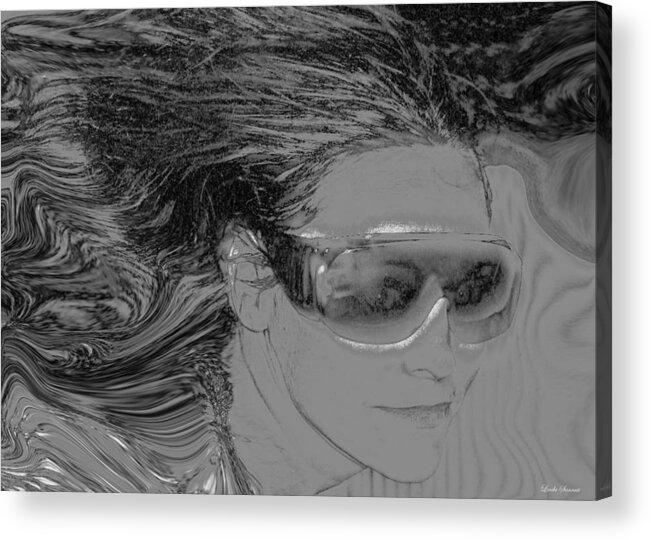 Me Acrylic Print featuring the photograph Me by Linda Sannuti