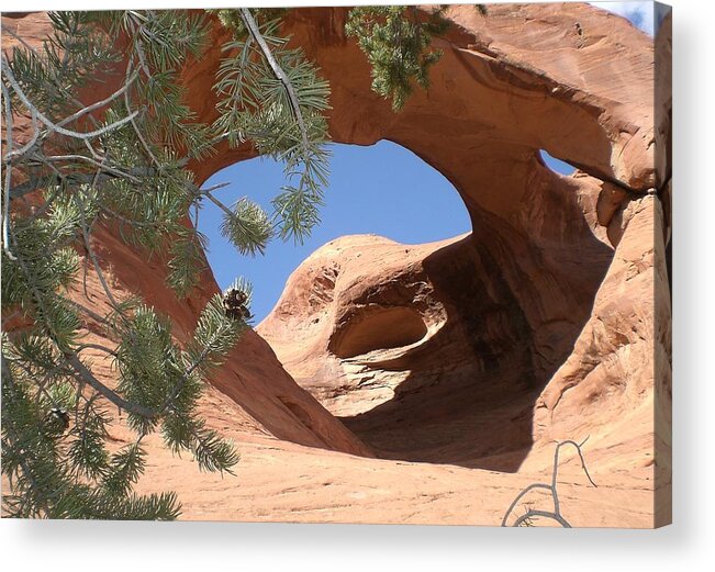 Landscape Acrylic Print featuring the photograph Natures Eye by Fred Wilson