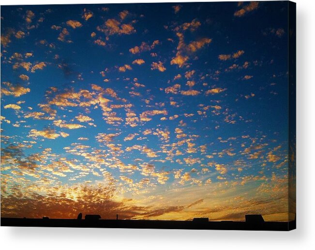 Skyscape Acrylic Print featuring the photograph Not Just Another Sunset by Diane Lindon Coy