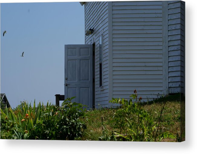 Photograph Acrylic Print featuring the photograph Open Door by Lois Lepisto