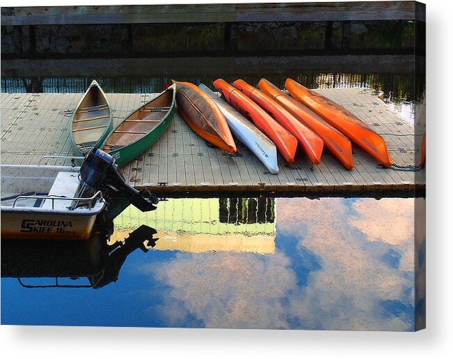Boston Acrylic Print featuring the photograph Peaceful Day by Christopher Brown