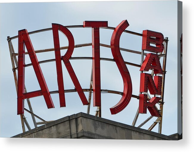 Philadelphia Acrylic Print featuring the photograph Philadelphia Arts Bank by Bill Cannon