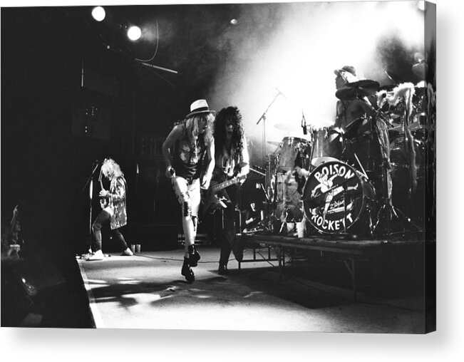 Poison Acrylic Print featuring the photograph Poison '86 #2 by Chris Deutsch
