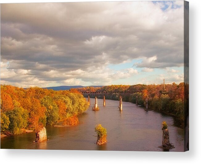 Potomac Acrylic Print featuring the photograph Potomac River by Mick Burkey