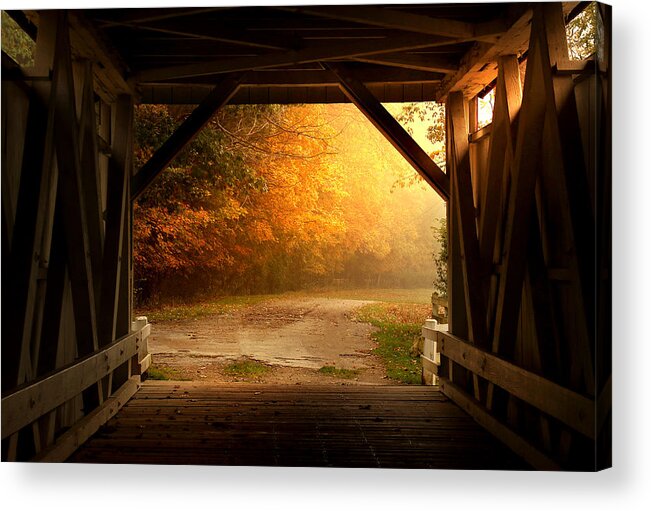 Bridge Acrylic Print featuring the photograph Rustic Beauty 2.0 by Rob Blair