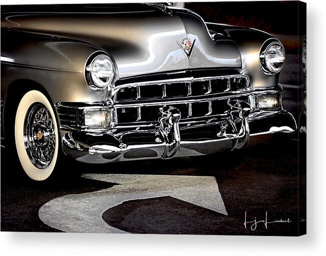 Car Acrylic Print featuring the photograph Classic Cadillac by Lisa Lambert-Shank