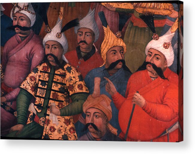 Men Acrylic Print featuring the photograph Six Sultans by Carl Purcell