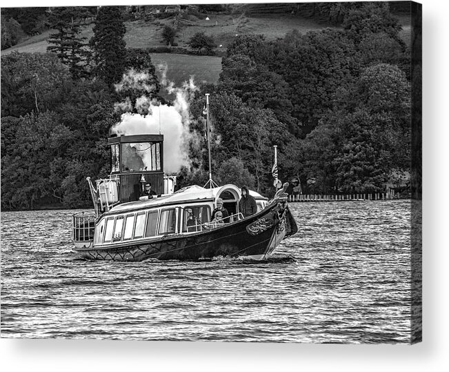 Steam Boat Acrylic Print featuring the photograph Steam Boat Gondola by Ed James