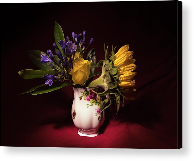 Flowers Acrylic Print featuring the photograph Still Life 2 by Matt Malloy