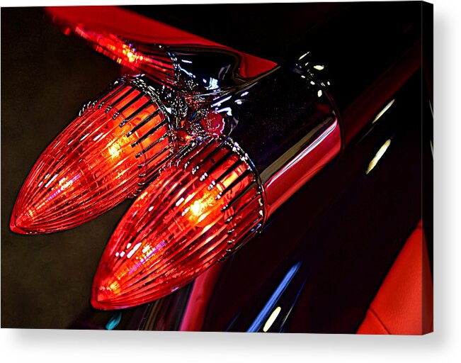 Automobile Acrylic Print featuring the photograph Stylin' Lights by Richard Gehlbach