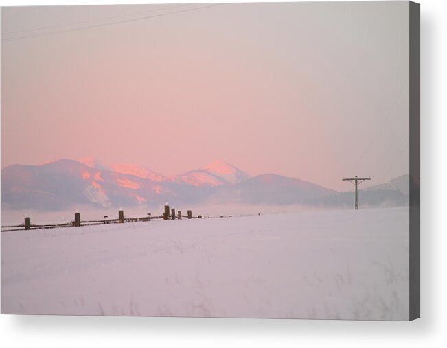 Troystapek Acrylic Print featuring the photograph Sun Up on 12th by Troy Stapek
