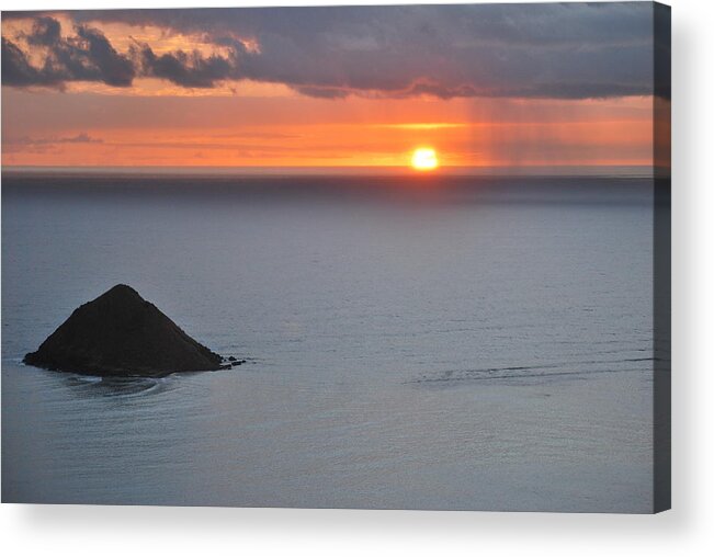 Sunrise Acrylic Print featuring the photograph Sunrise View by Amee Cave