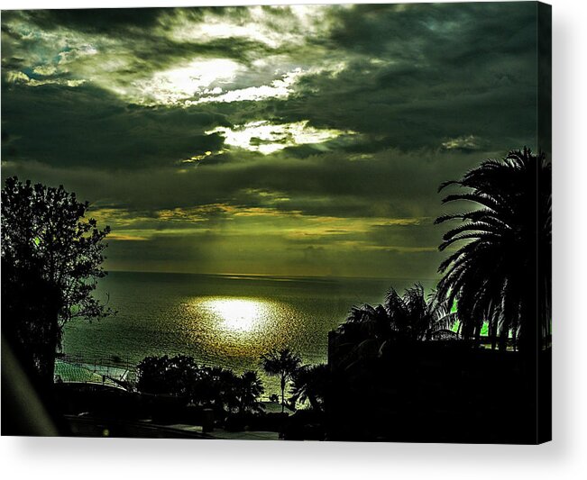 Sunset Acrylic Print featuring the photograph Sunset in La Jolla by Rebecca Dru