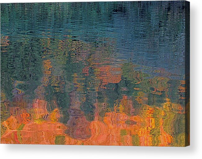 Impressionism Acrylic Print featuring the photograph The Deep by Suzy Piatt