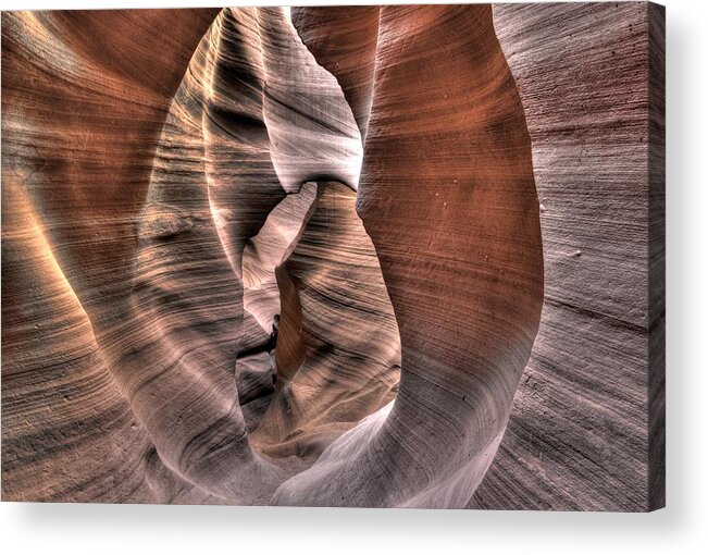 Antelope Acrylic Print featuring the photograph The Funnel by David Andersen